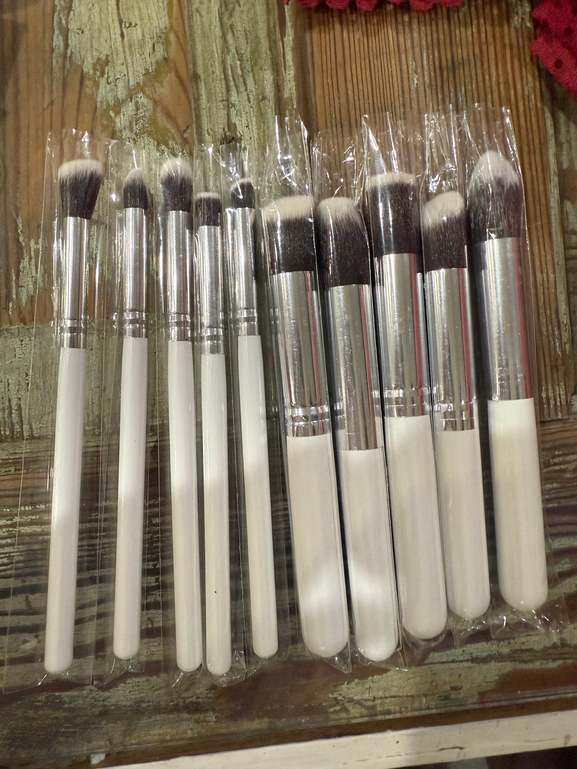 10 piece makeup brush set