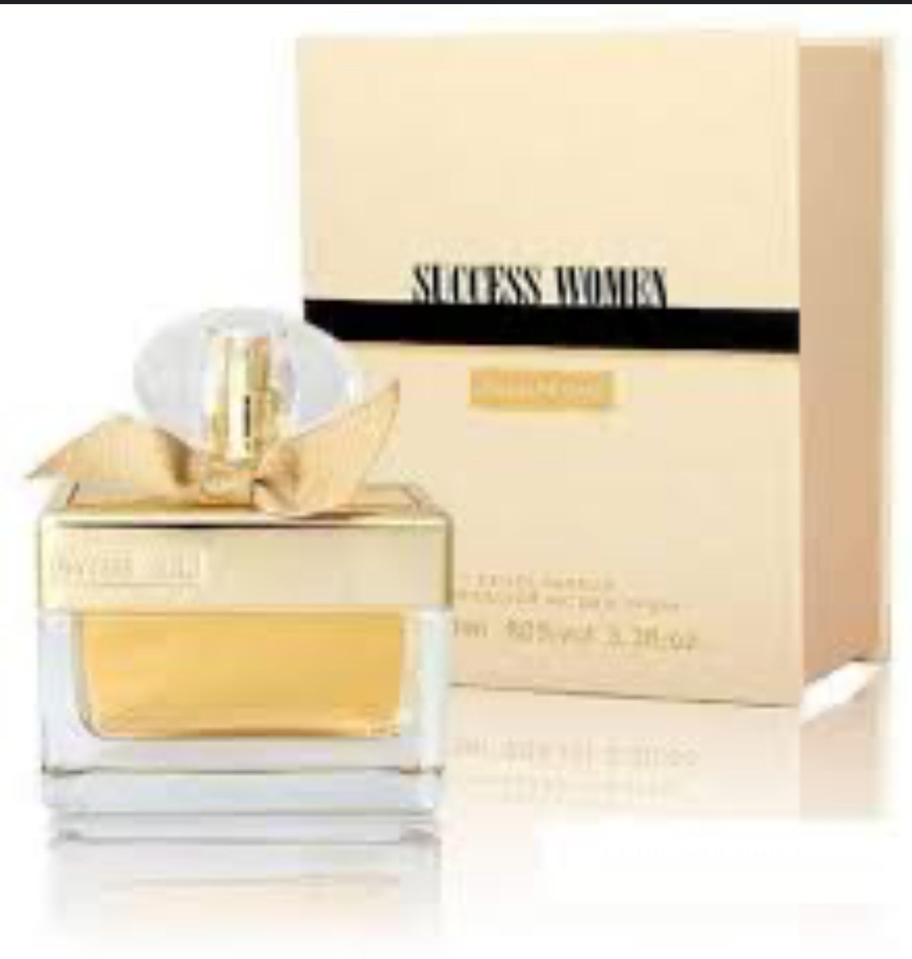 Success woman perfume